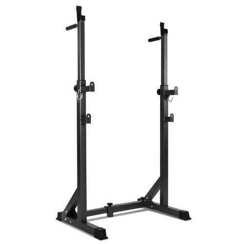 Hantelbank Verstellbares Squat Rack Heimfitnessgerät 300 kg