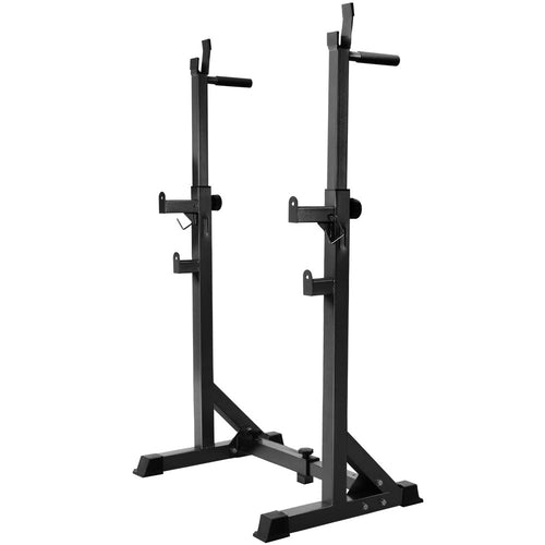 Hantelbank Verstellbares Squat Rack Heimfitnessgerät 300 kg